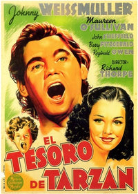Tarzan's Secret Treasure c.1941 Style A Movie Poster