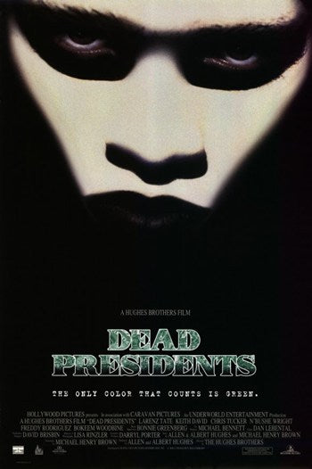 Dead Presidents Movie Poster Print showcasing dramatic film art.