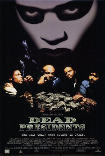 Dead Presidents Movie Poster Print showcasing gripping film themes.