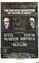 Papillon Movie Poster Print featuring classic film artwork.