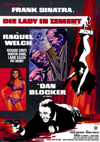 Lady in Cement Movie Poster Print showcasing vintage cinematic art.