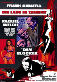 Lady in Cement Movie Poster Print showcasing vintage cinematic art.