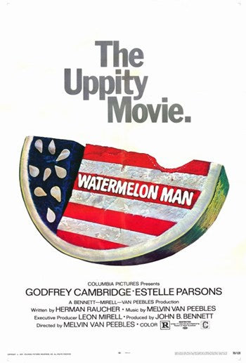 Watermelon Man Movie Poster featuring vibrant film artwork.