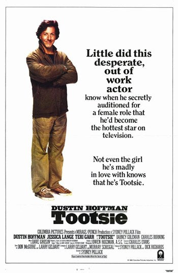 Tootsie Movie Poster Print featuring classic film artwork.