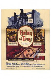 Helen of Troy Movie Poster Print showcasing classic film artwork.
