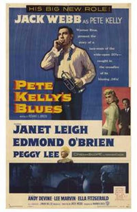 Pete Kelly's Blues Movie Poster Print showcasing jazz theme.