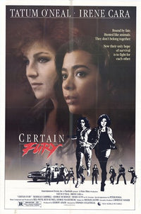 Certain Fury Movie Poster Print showcasing thrilling artwork.