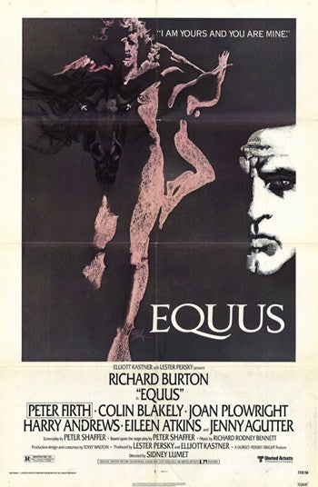 Equus Movie Poster showcasing dramatic themes and engaging narrative.