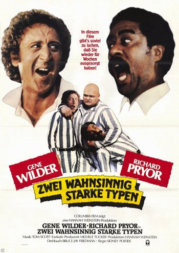 Stir Crazy Movie Poster Print featuring classic comedy art