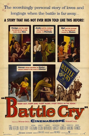 Battle Cry Movie Poster Print showcasing powerful imagery.