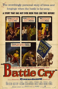 Battle Cry Movie Poster Print showcasing powerful imagery.