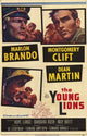 The Young Lions Movie Poster Print featuring classic film imagery.