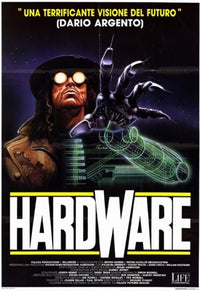 Hardware Movie Poster Print showcasing futuristic dystopia.