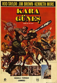 Dark of the Sun Movie Poster Print showcasing cinematic action.