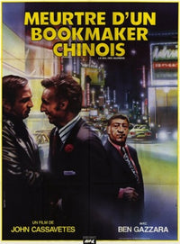 Killing of a Chinese Bookie Movie Poster Print featuring striking film imagery.