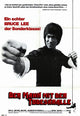 Enter the Dragon movie poster print featuring iconic martial arts imagery.