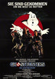 Ghostbusters Movie Poster Print featuring iconic characters from the classic film.