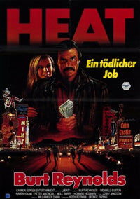 Heat Movie Poster Print featuring dramatic visuals of the classic film.