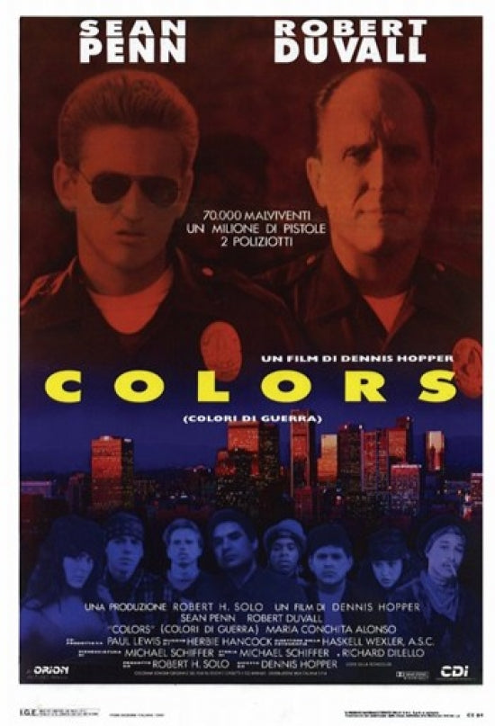 Colors Movie Poster Print showcasing vibrant artwork.