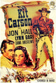 Kit Carson Movie Poster Print showcasing classic Western artwork.