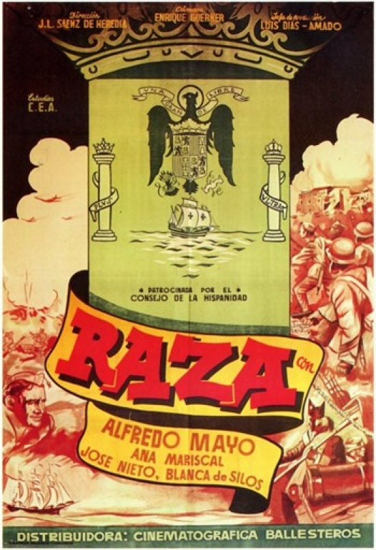 Raza Movie Poster Print showcasing vibrant colors and cinematic art.