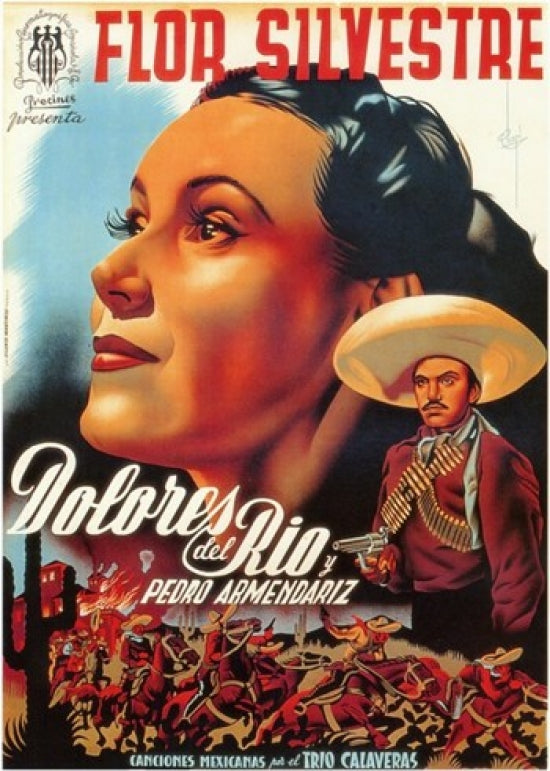 Flor Silvestre Movie Poster Print showcasing vibrant cinematic imagery.
