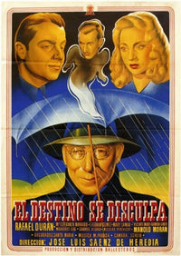 El Destino Se Disculpa movie poster print showcasing captivating visuals.