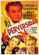Scarlet Street Movie Poster Print showcasing classic film art.