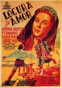 Locura De Amor Movie Poster Print showcasing romance and passion.