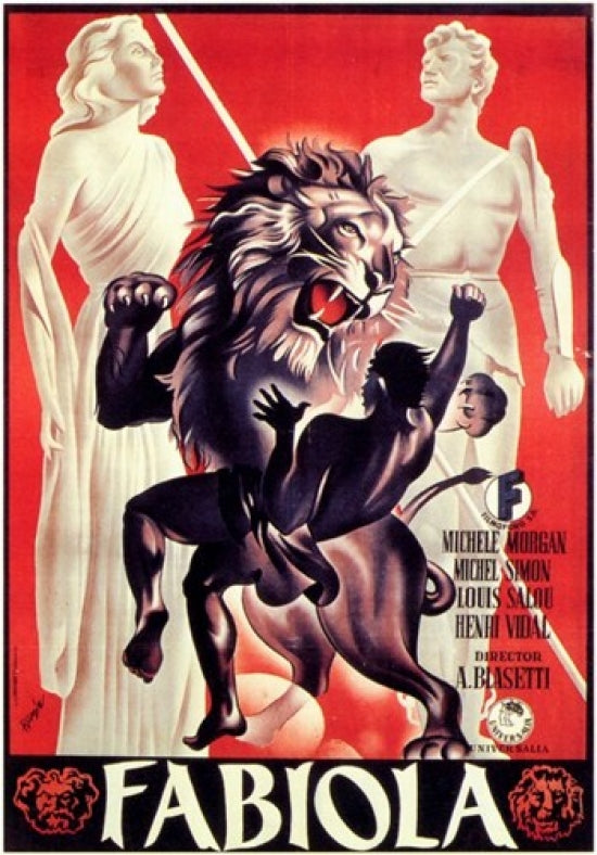 Fabiola Movie Poster Print showcasing vibrant artwork