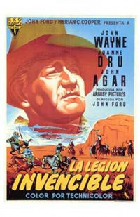 She Wore a Yellow Ribbon Movie Poster Print capturing classic Western film spirit.