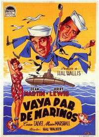 Sailor Beware Movie Poster Print featuring vibrant colors and classic design.