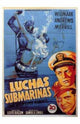The Frogmen Movie Poster Print showcasing adventure and bravery.