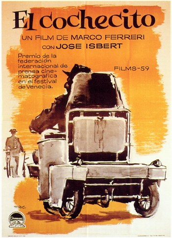 El Cochecito Movie Poster Print showcasing vibrant colors and classic film art.