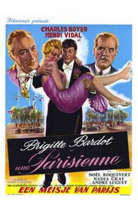 Une Parisienne Movie Poster Print showcasing classic cinema art.