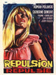 Repulsion Movie Poster Print showcasing classic horror film art.