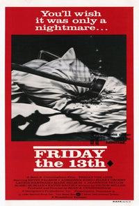 Friday the 13th Movie Poster Print featuring Jason Voorhees