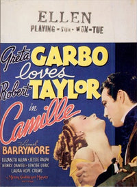 Camille Movie Poster Print showcasing vibrant colors and detailed design.