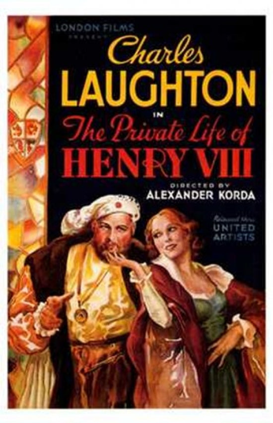 Private Life of Henry VIII Movie Poster Print featuring a classic film design.