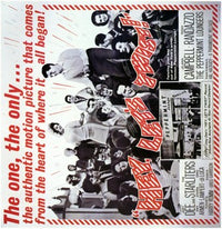 Hey Let's Twist Movie Poster Print showcasing vibrant colors and classic cinema appeal.