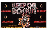 Keep on Rockin' Movie Poster Print showcasing vibrant rock music energy.