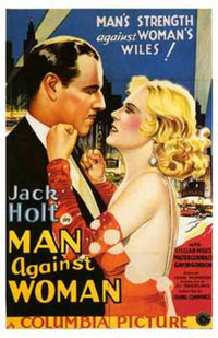 Woman Against Woman Movie Poster showcasing dramatic film themes.