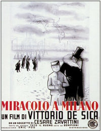 Miracle in Milan Movie Poster Print showcasing classic film art