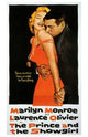 The Prince and the Showgirl Movie Poster Print featuring classic movie imagery.