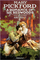 A Romance of the Redwoods movie poster print showcasing vibrant colors and classic film artistry.