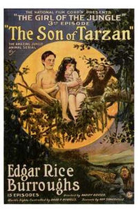 The Son of Tarzan Movie Poster - Style A from 1920
