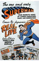 Superman Movie Poster Print showcasing the iconic superhero.