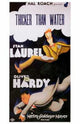 Thicker Than Water Movie Poster Print featuring dramatic artwork.