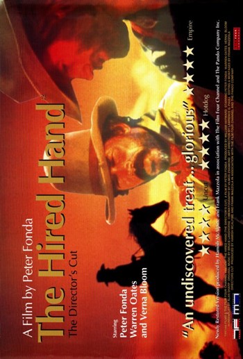 The Hired Hand Movie Poster showcasing classic film art.