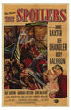 The Spoilers Movie Poster Print showcasing vintage cinema art.